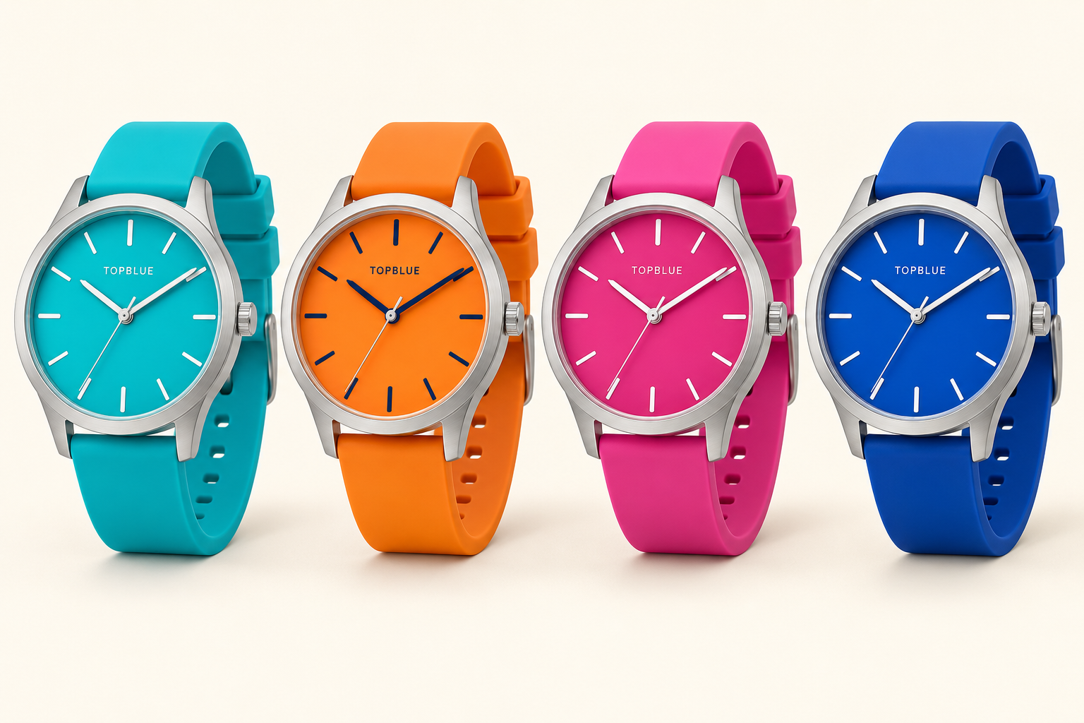 TOPBLUE AI-styled watch design visualization