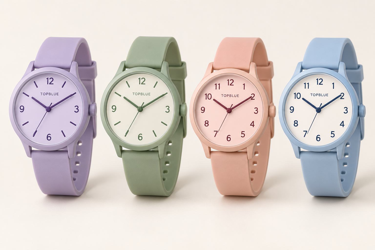 TOPBLUE AI-styled watch design visualization