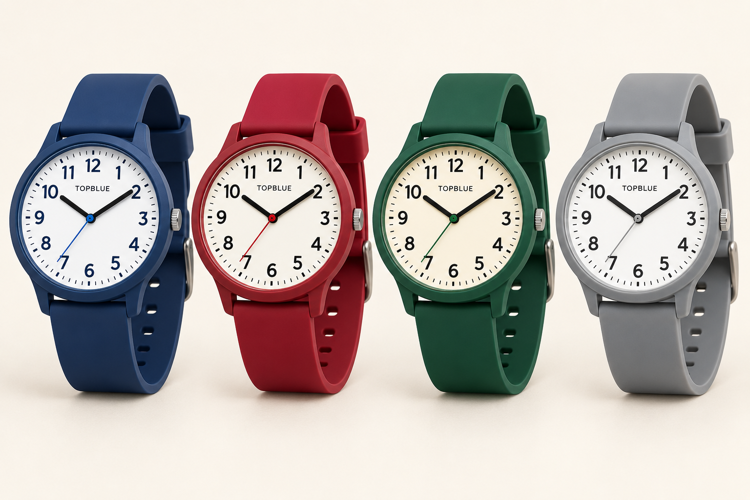 TOPBLUE AI-styled watch design visualization