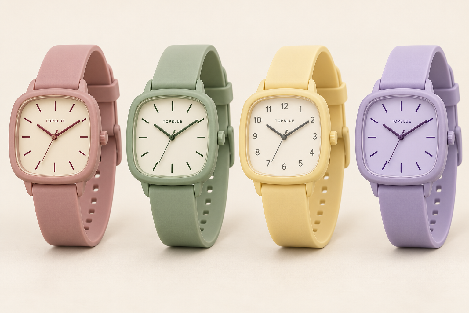 TOPBLUE AI-styled watch design visualization