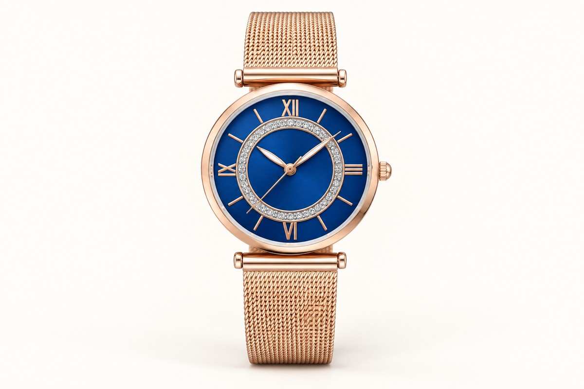 TB-3078 / Mesh bracelet watch