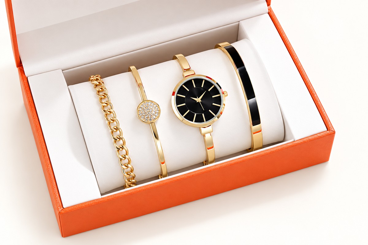 TB-4629 / gift set / Fashion women’s watch