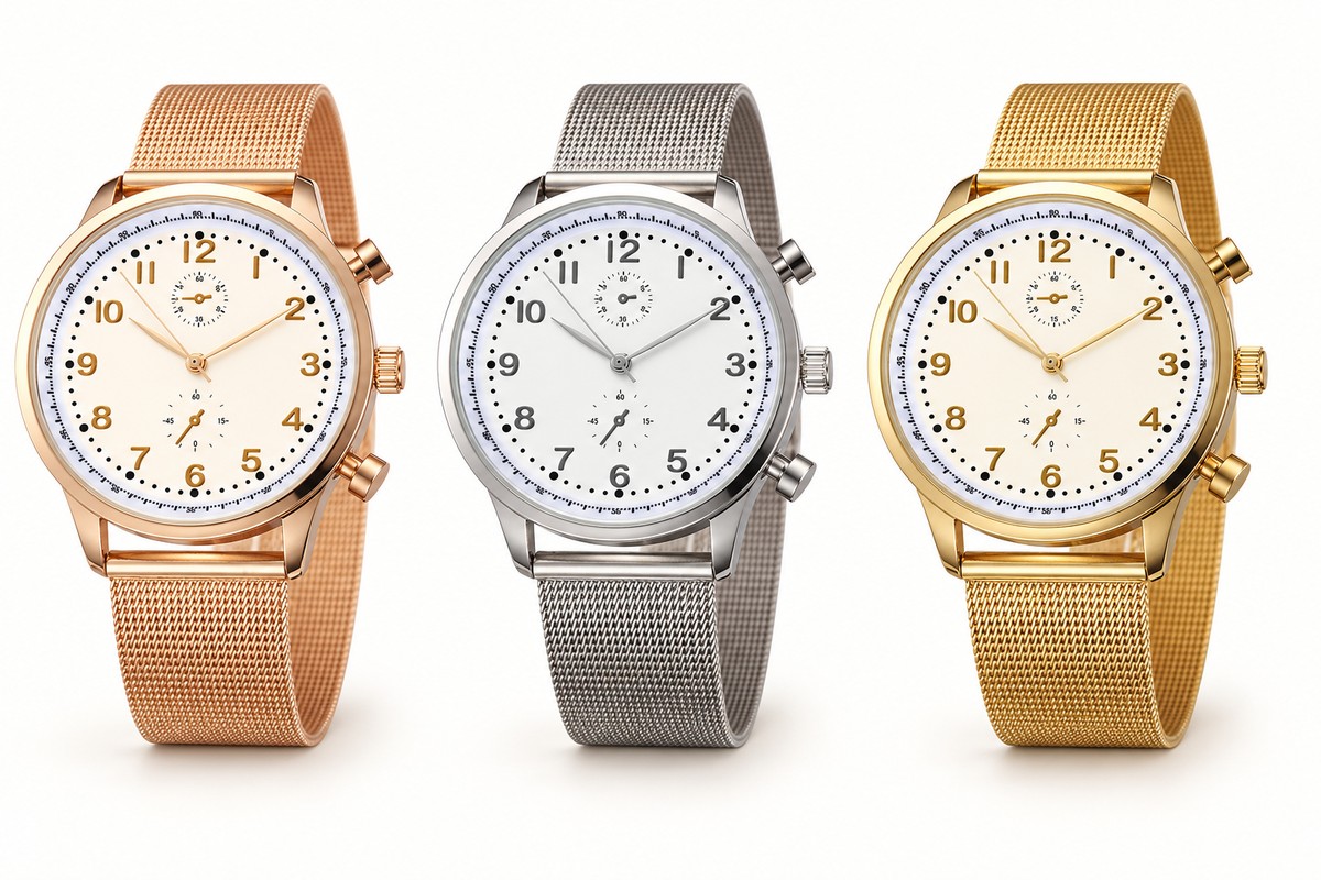 TB-3056 / Mesh bracelet watch