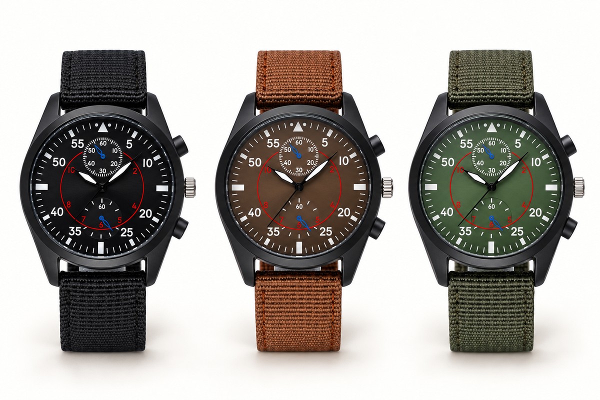 TB-4139 / Minute-scale nylon strap watch
