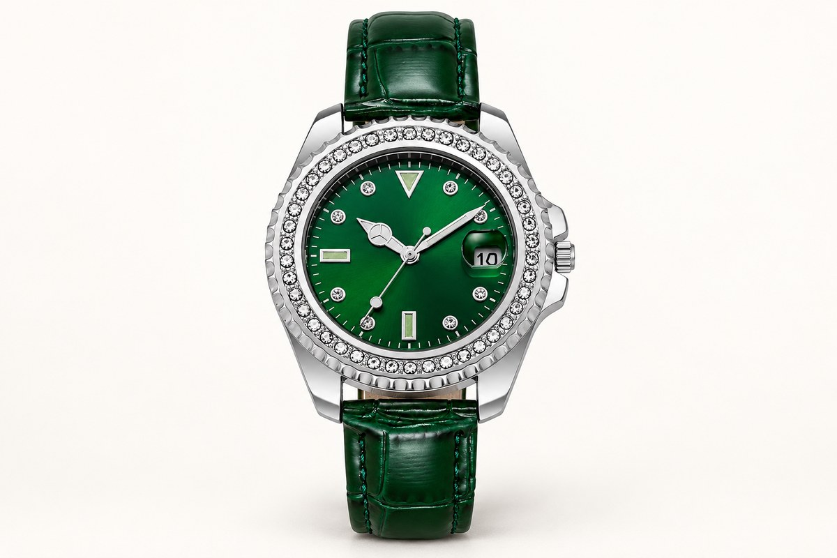 Green crystal style