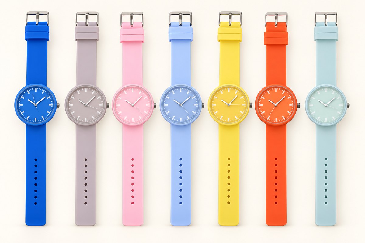 TB-4080 / Color strap watch