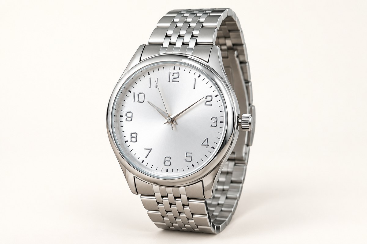 TB-4424 / Metal bracelet watch