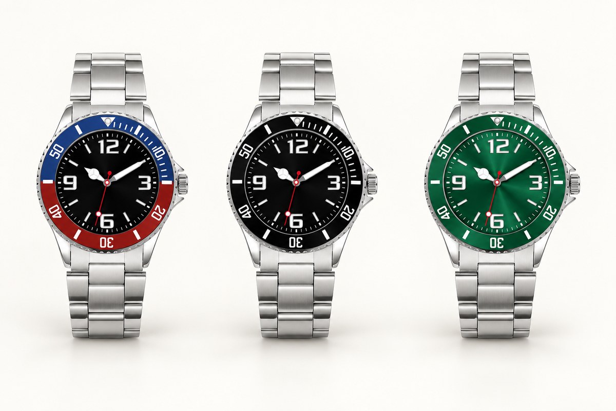TB-5152 / Metal bracelet watch